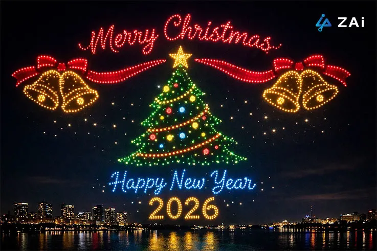 Eine höhere Weihnachtsperspektive und Weihnachtsgrüße von ZAi
