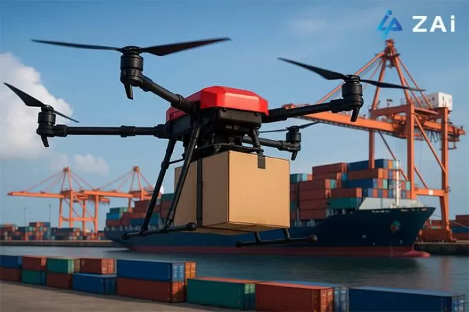 Wie Drohnen die Schifffahrtsindustrie verändern könnten