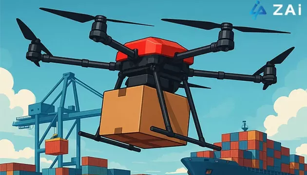 Wie Drohnen die Versandindustrie verändern könnten?