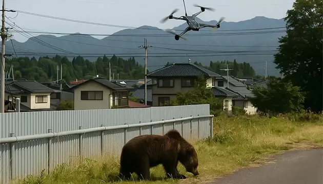 13 Tote bei Bärenangriffen in Japan: Wie Drohnen mit Hochleistungszoom ganzjährige Sicherheitspatrouillen bei jedem Wetter ermöglichen