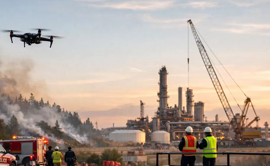 Industriesicherheit und Überwachung
