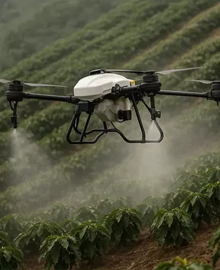 Bewältigung der Herausforderung ungleichmäßiger Abdeckung: Eine Erfolgsgeschichte der ZAi-Q100 Drohne im kommerziellen Kaffeeanbau