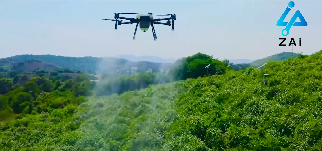 Video der Landwirtschaftsdrohne ZAi-300E