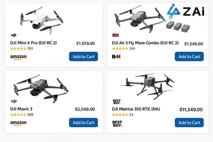 Wo man DJI-Drohnen kaufen kann