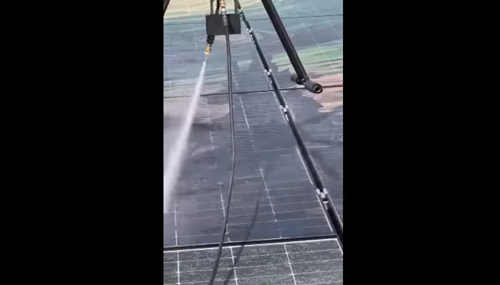 ZAi-MX15 Hochspannungs-Reinigungsdrohne für Solarpanels – Video zu Reinigungslösungen für Hochhaus-Außenfenster